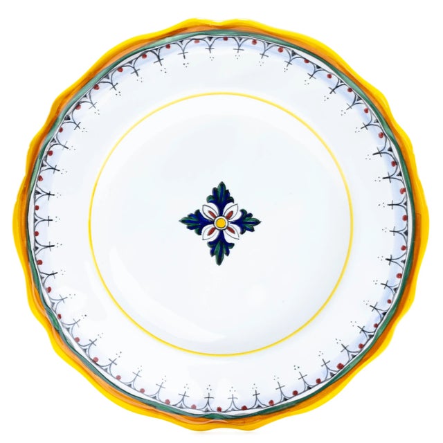 Ricco Deruta Salad Plate, Simplified For Sale - Image 4 of 4