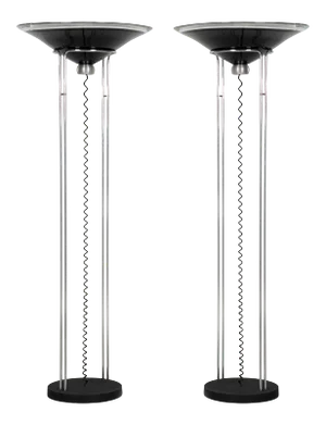 Pair of Italian Floor Lamps for Leucos