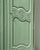 Early 19th Century French Pistache Green Marriage Armoire For Sale - Image 9 of 17