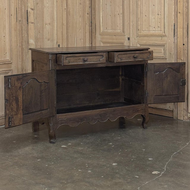 18th Century Country French Louis XV Oak Buffet ~ Sideboard For Sale - Image 14 of 18