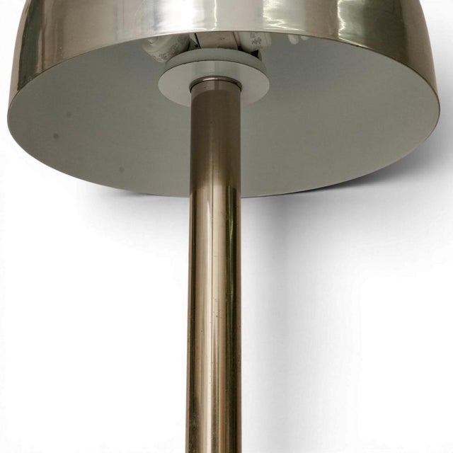 Mid-Century Modern 1960's Metal Domed Fungo Floor Lamp by Laurel Lamp Company For Sale - Image 3 of 8