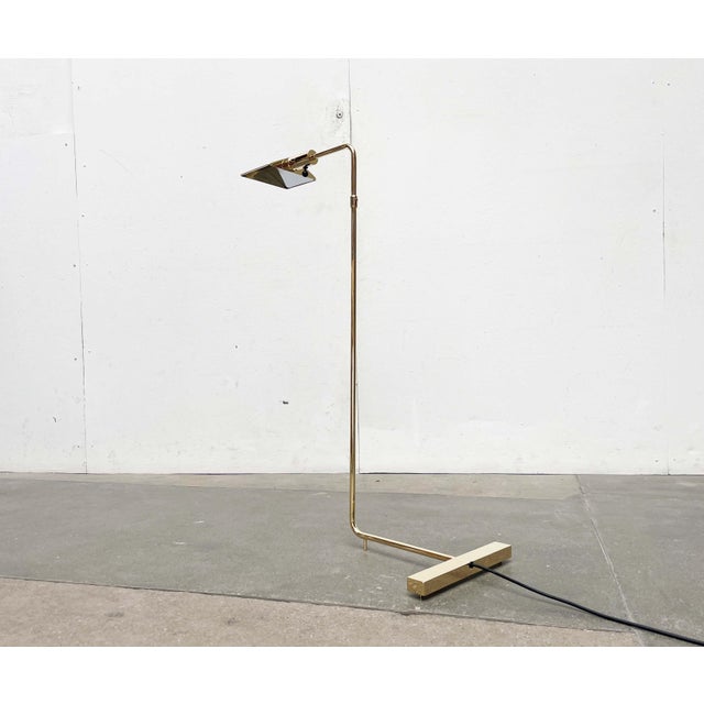 Mid-Century Modern Minimalist LZ 17 Counterweight Floor Lamp by Cedric Hartman for Jack Lenor Larsen, 1960s For Sale - Image 6 of 18