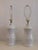 Vintage Hollywood Regency Blanc Pottery Table Lamps - a Pair For Sale - Image 12 of 12