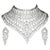 Natural Diamond Necklace & Earring Suite With 135.87 Ct Diamond in 18k Gold For Sale In New York - Image 6 of 6