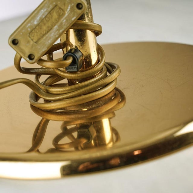 Murano Glass and Brass Table Lamps, Set of 3 For Sale - Image 4 of 9