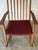 Red In Style of Eg Møbler Razorblade Oak Rocking Chair Danish Mid-Century Modern 1960s For Sale - Image 8 of 10