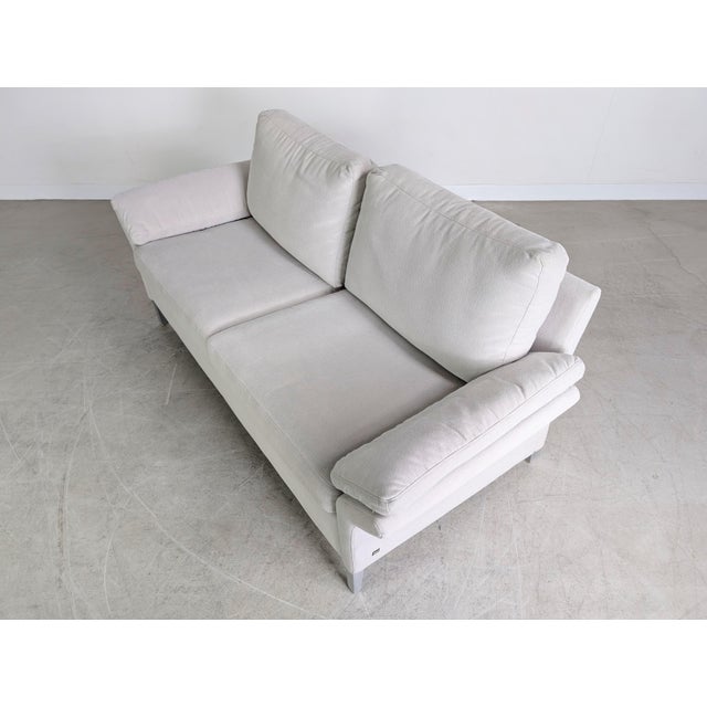 Textile 3000 Sofa in Cream from Rolf Benz For Sale - Image 7 of 11