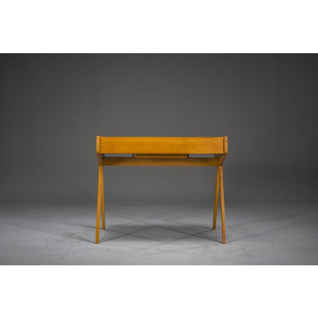 Wood Desk by Helmut Magg for WK Möbel, 1950s For Sale - Image 7 of 14