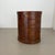 1960s Vintage Patchwork Paper Bin Basket in Leather, 1960s For Sale - Image 5 of 18