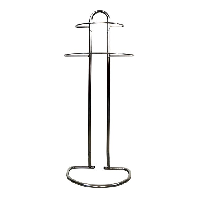 1970’s Mid-Century Modern Art Deco Chrome Rack / Valet For Sale