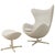 Fritz Hansen Mid Century Modern Egg Lounge Chair & Ottoman Arne Jacobsen for Fritz Hansen For Sale - Image 4 of 18