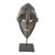Early 20th Century Kwele Mask on Custom Stand Gabon For Sale