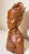 Figurative 1940s Carved Wood Balinese Indonesian Man Sword Bust Sculpture Letter Opener For Sale - Image 3 of 13