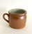 French Country 1950s French Burgundy Stoneware Pot For Sale - Image 3 of 9