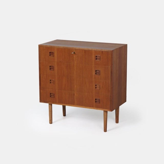 Vintage Danish Teak Chest of Drawers, 1960s For Sale - Image 12 of 12