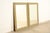 French John Widdicomb Style Italian Regency Louis XVI Carved Painted and Gold Gilt Wall Mirrors, Pair For Sale - Image 3 of 13