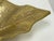 Z Gallerie Gold-Tone Metal Leaf Tray For Sale - Image 9 of 11