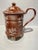 Chocolate Vintage French Biggen Stenciled Coffee Pot and Filter Set- 3 Pieces For Sale - Image 8 of 12