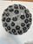 Contemporary Clear and Black Flowers Murano Glass Flush Mount For Sale In Montgomery - Image 6 of 8