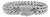 John Hardy Classic Icon 0.69ct Round Diamond Pave Sterling Silver Link Bracelet For Sale