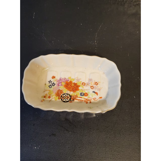 Japanese Porcelain Soap Dish For Sale - Image 4 of 12