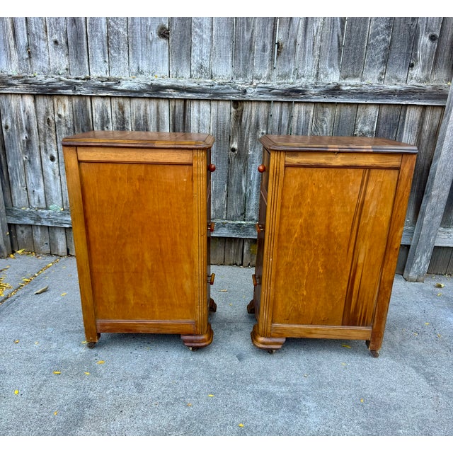 Vintage Art Deco Bedside Tables, a Pair For Sale In Denver - Image 6 of 12