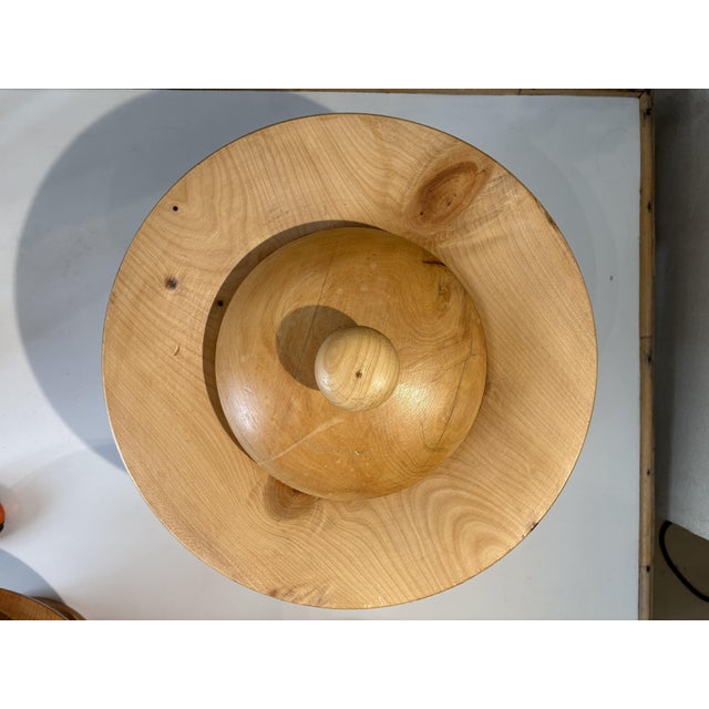 Vintage Wooden Fruit Cup, 1980s For Sale - Image 4 of 6