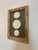 Italian Plaster Intaglios in 1880s Pine Frame For Sale - Image 4 of 7