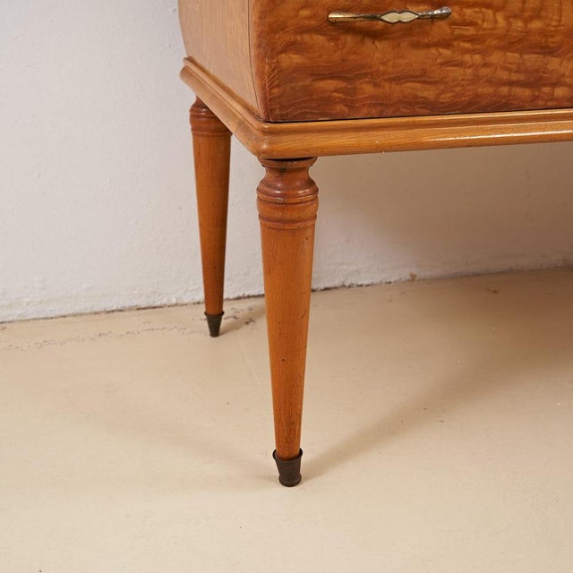 Sideboard with Mirror in Light Wood For Sale - Image 4 of 16