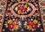 Vintage Persian Bakhtiari Wide Runner, Handwoven Wool, Floral Bouquet Design, Navy & Red, 4x13 For Sale - Image 16 of 17