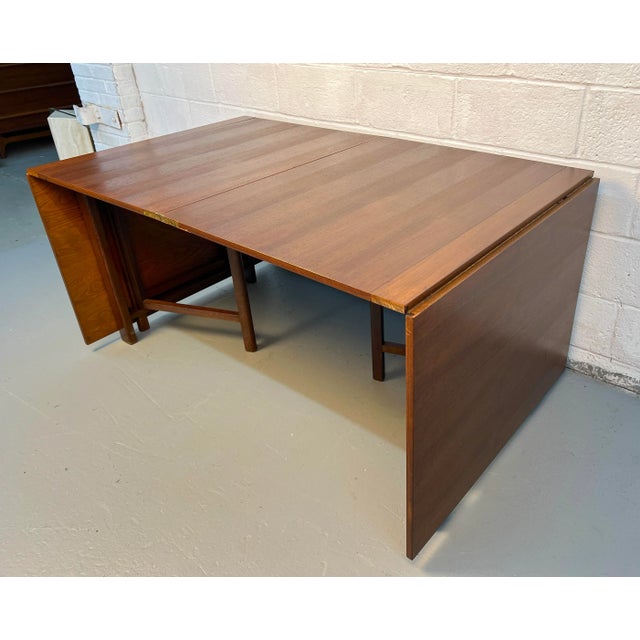 Mid 20th Century 'Maria' Expanding Table Attributed to Bruno Mathsson For Sale - Image 9 of 18