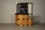 Black Italian Burl Wood Cocktail Bar with Illuminated Back and Stools, 1970s, Set of 3 For Sale - Image 8 of 18