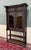 Antique French Louis XIII Style Bookcase Display Cabinet Barley Twist Oak c.1880 For Sale - Image 17 of 18