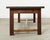 Country French Farmhouse Mahogany Trestle Dining Table For Sale In Sacramento - Image 6 of 12