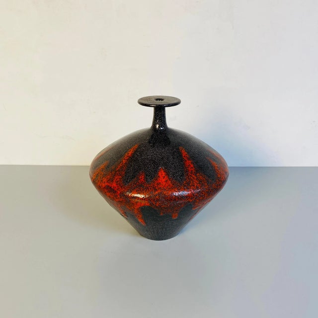 Mid-Century Modern Italian Ceramic N 2\.07 Vase by San Polo Venezia, 1960s For Sale - Image 3 of 9