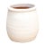 19" Dm Chalk White Mediterranean Urn Planter For Sale