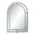 Serge Roche Style Hollywood Regency Lacquered Wood Palm Frond Wall Mirror For Sale