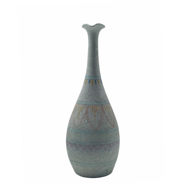 Ceramic Pitcher with Geometric Decorations, Italy, 1960s For Sale - Image 4 of 10