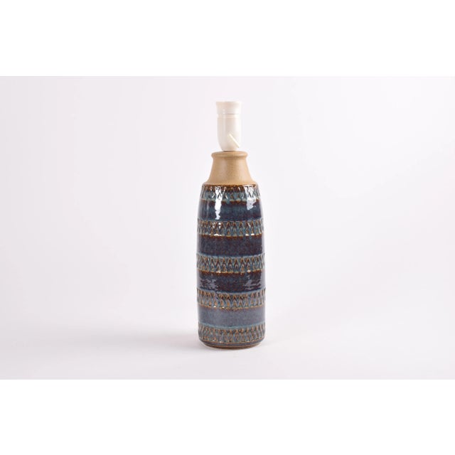 Tall Vintage Danish Table Lamp from Søholm, 1960s For Sale - Image 3 of 10