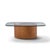 Wood Vladimir Kagan Mid Century Walnut Snail Coffee Table For Sale - Image 7 of 9