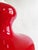 Pop Art Italian Red Glass Lamp, 1960s For Sale - Image 4 of 11