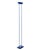 Vintage Light Blue Halogen Floor Lamp by Jordi Vilardell, 1980 For Sale - Image 4 of 15