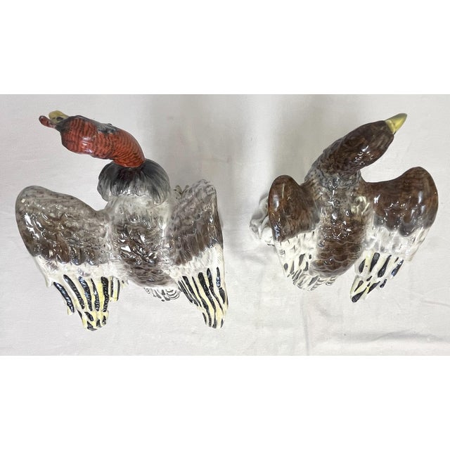 Chelsea Porcelain 19th Century Chelsea Porcelain Coordinating Vulture Figures- a Pair For Sale - Image 4 of 12