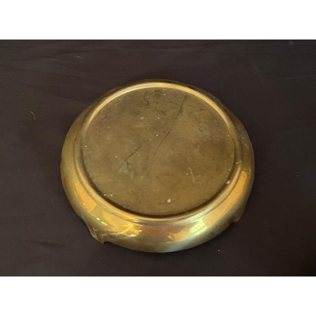 Early 20th Century Famille Rose Eggshell Porcelain Bowl With Brass Stand For Sale In New York - Image 6 of 8