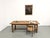 Maison Lecan presents this 1970s farmhouse table in solid oak. A traditionally crafted table, designed in the style of...