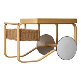 Model 900 Serving Trolley by Alvar Aalto for Artek, 1970s For Sale