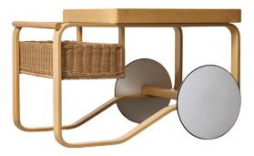 Model 900 Serving Trolley by Alvar Aalto for Artek, 1970s