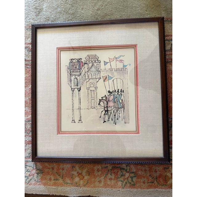 1960s Alice & Martin Provensen Shakespear Inspired Prints, Set of 2 For Sale - Image 11 of 15