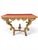 Pair of Rare 18th C. Venetian Giltwood Console Tables With Red-Painted Tops For Sale - Image 4 of 9