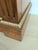 Wood 1990s Baker Collector's Edition Pine Curio Display Cabinet W. Gold Gilt For Sale - Image 7 of 12